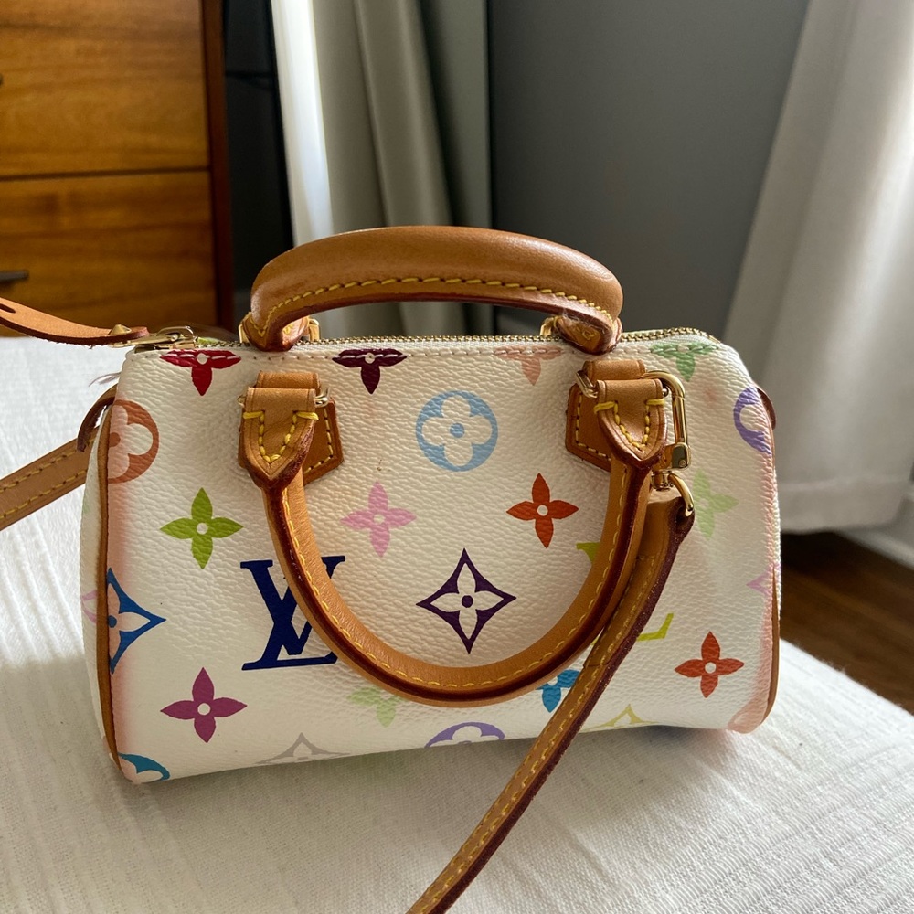 🌸SOLD🌸Rare Multi Color LV Mini Speedy